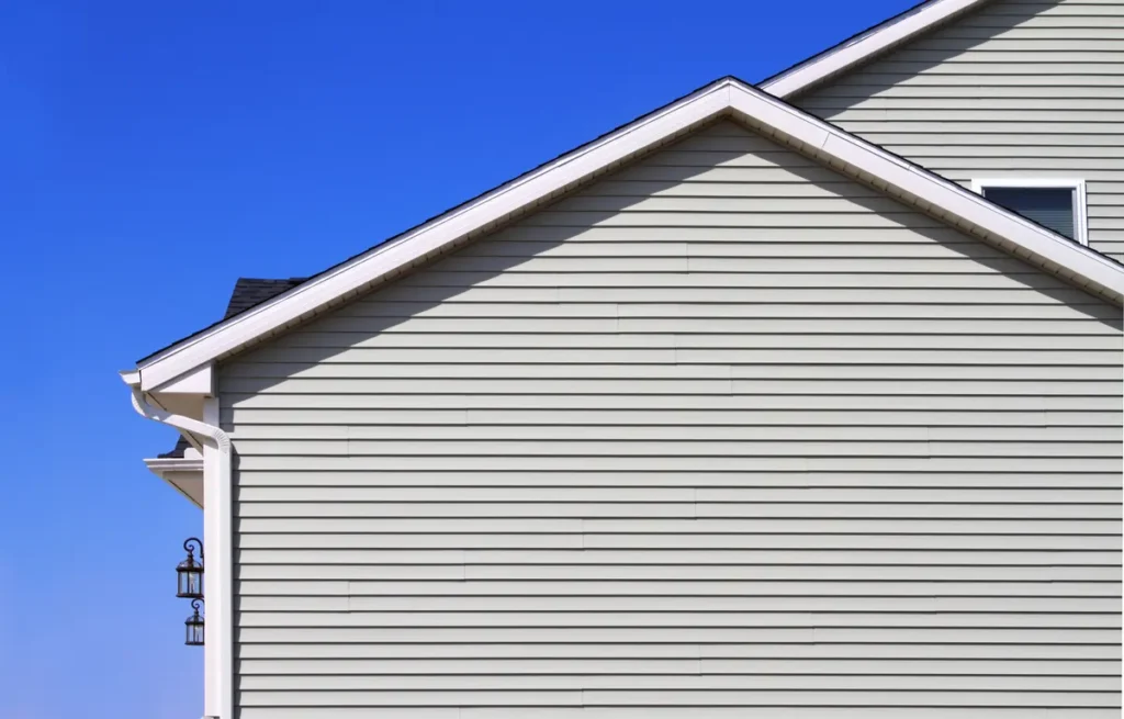 gray vinyl siding