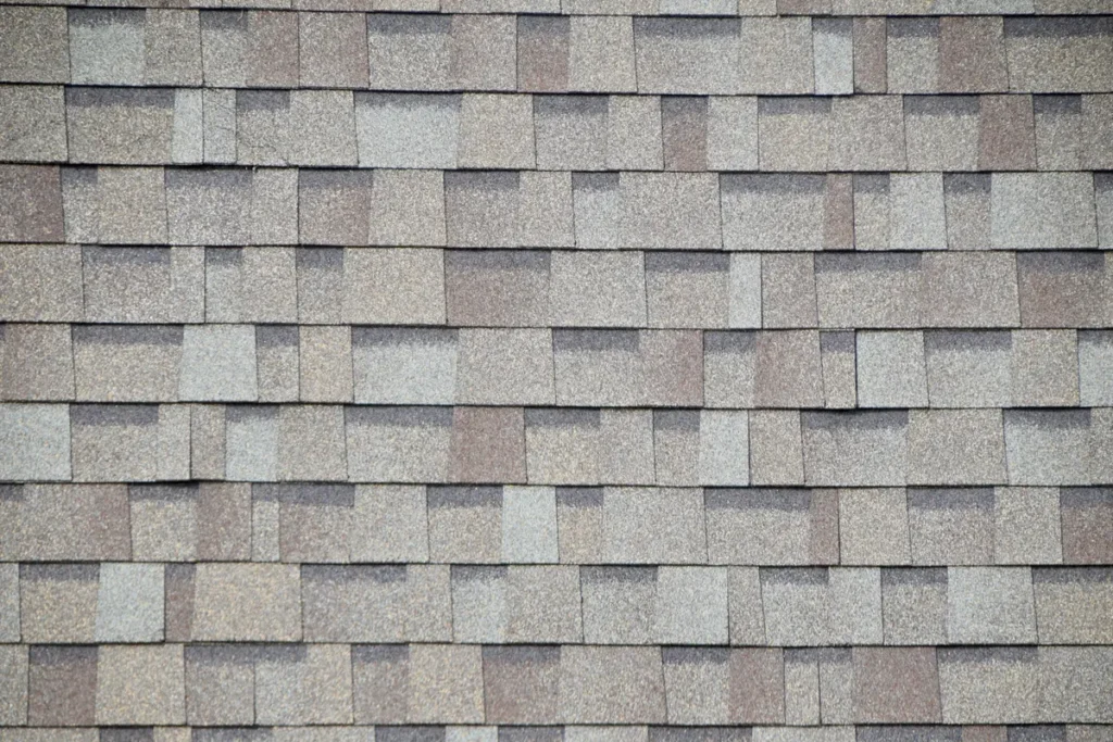 close up architectural shingles