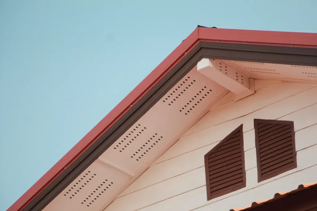 underside roof eaves